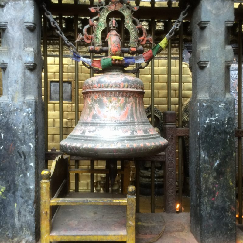 Cloche d'un temple de Patan