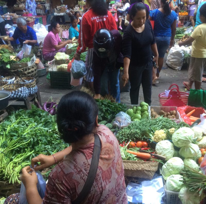Marché du matin de Ubud, Bali