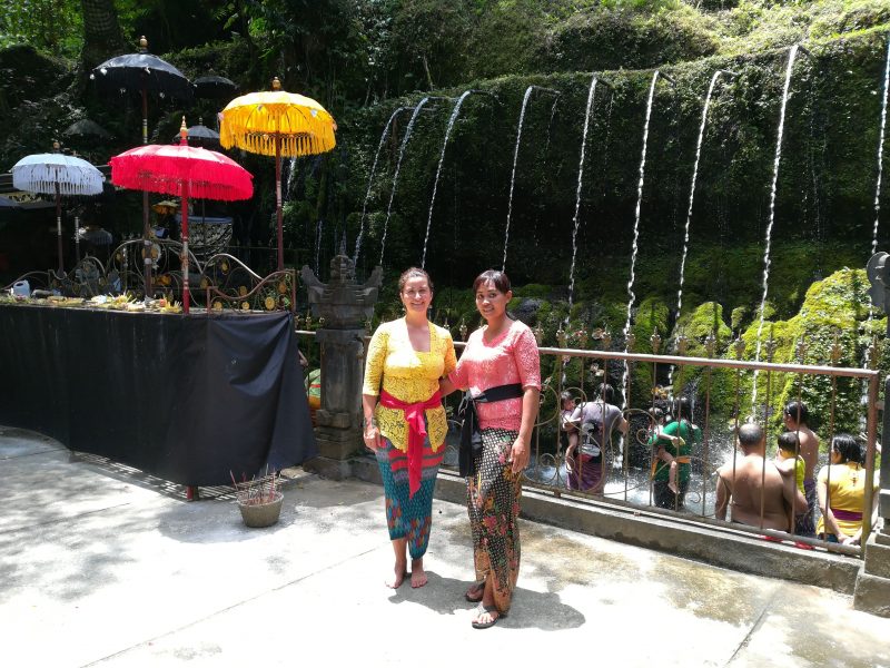 Temple d'eau sacré près d'Ubud, Bali