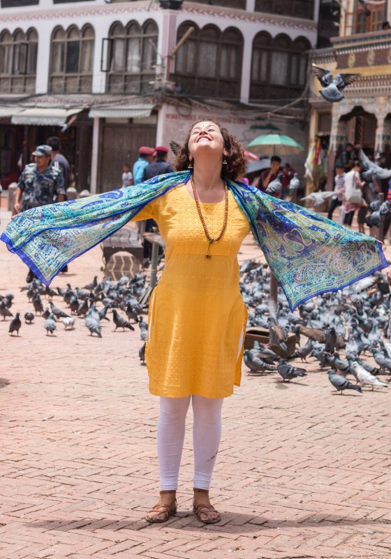 Envolée! Boudhanath, Nepal